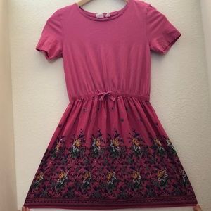 Floral Pink Spring Dress